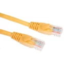 RS PRO Cat5e Ethernet Cable 5 m Yellow RJ45 Male to RJ45 Male U/UTP PVC 557-244