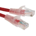 RS PRO Cat5e Ethernet Cable 1 m Red RJ45 Male to RJ45 Male U/UTP PVC 557-262
