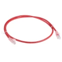 RS PRO Cat5e Ethernet Cable 1 m Red RJ45 Male to RJ45 Male U/UTP PVC 557-262