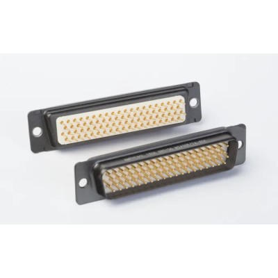 Amphenol India 15 Way Straight 2.21 mm Pitch Panel Mount D-Sub Connector with 4 to 40 Screw Lock Female M24308/24-67F