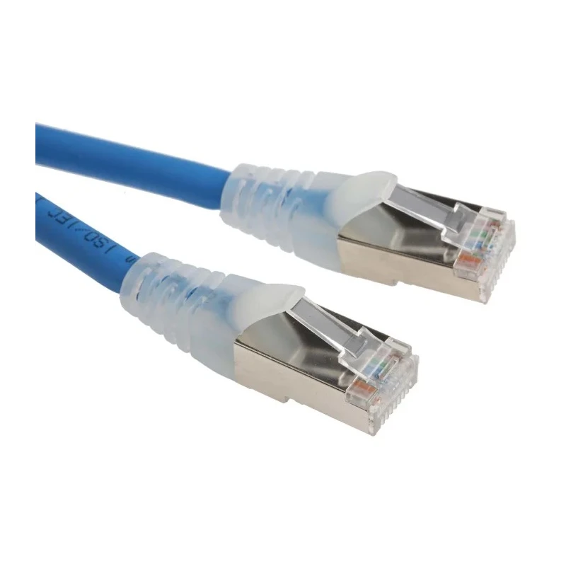 RS PRO Cat6 Ethernet Cable 3m Blue RJ45 Male to RJ45 Male F/UTP Low Smoke Zero Halogen 557-307