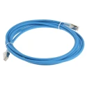 RS PRO Cat6 Ethernet Cable 3m Blue RJ45 Male to RJ45 Male F/UTP Low Smoke Zero Halogen 557-307