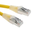 RS PRO Cat6 Ethernet Cable, 2 m, Yellow RJ45 Male to RJ45 Male, F/UTP Low Smoke Zero Halogen 557-290