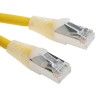 RS PRO Cat6 Ethernet Cable, 2 m, Yellow RJ45 Male to RJ45 Male, F/UTP Low Smoke Zero Halogen 557-290