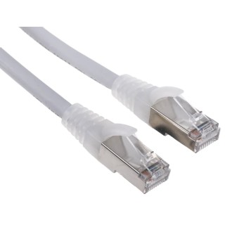 RS PRO Cat6 Ethernet Cable 2 m Grey RJ45 Male to RJ45 Male F/UTP Low Smoke Zero Halogen 557-329