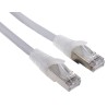 RS PRO Cat6 Ethernet Cable 2 m Grey RJ45 Male to RJ45 Male F/UTP Low Smoke Zero Halogen 557-329
