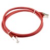 RS PRO Cat6 Ethernet Cable 1 m Red RJ45 Male to RJ45 Male F/UTP Low Smoke Zero Halogen 557-335