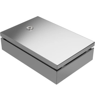 RS PRO 304 Stainless Steel Wall Box IP66 Durable Industrial Enclosure, 200 mm x 300 mm IP66