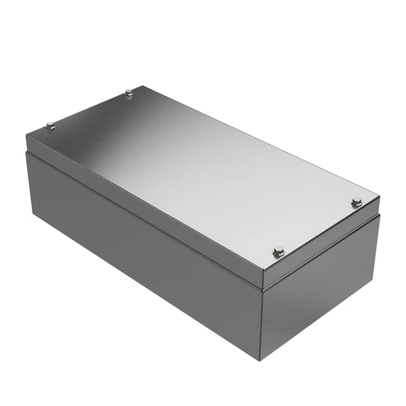 RS PRO 304 Stainless Steel Grey General Purpose Enclosure IP66 IK09 200mm x 120mm x 400mm IP66