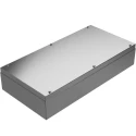 RS PRO 304 Stainless Steel Grey General Purpose Enclosure, IP66, IK09, IK08, 600mm x 120mm x 300mm IP66