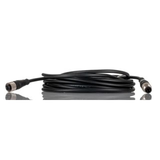 Molex Female 4 Way Straight to Male Straight Sensor Actuator Cable 5 m 250V IP67 1200070490