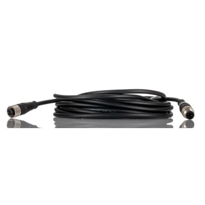 Molex Female 4 Way Straight to Male Straight Sensor Actuator Cable 5 m 250V IP67 1200070490