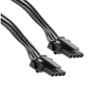 Molex Wire to Board Cable 4 Way Female Micro-Fit TPA Connector Black Nylon Jacket 1m 300V 1451320410