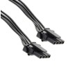Molex Wire to Board Cable 4 Way Female Micro-Fit TPA Connector Black Nylon Jacket 1m 300V 1451320410
