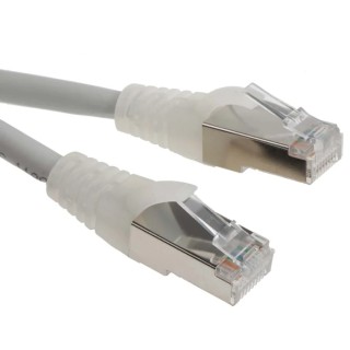 RS PRO Cat6 Ethernet Cable 3 m Grey RJ45 Male to RJ45 Male F/UTP Low Smoke Zero Halogen 557-339
