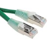 RS PRO Cat5e Ethernet Cable, 10 m, Green RJ45 Male to RJ45 Male, F/UTP PVC 557-389