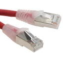 RS PRO Cat6 Ethernet Cable 5 m Red RJ45 Male to RJ45 Male F/UTP Low Smoke Zero Halogen 557-345