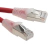 RS PRO Cat6 Ethernet Cable 5 m Red RJ45 Male to RJ45 Male F/UTP Low Smoke Zero Halogen 557-345