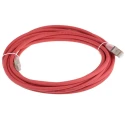 RS PRO Cat6 Ethernet Cable 5 m Red RJ45 Male to RJ45 Male F/UTP Low Smoke Zero Halogen 557-345