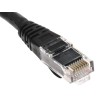 RS PRO Cat6 Ethernet Cable, 10 m, Black RJ45 Male to RJ45 Male, U/UTP Low Smoke Zero Halogen 557-373