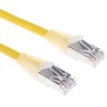 RS PRO Cat5e Ethernet Cable, 0.5 m, Yellow RJ45 Male to RJ45 Male, F/UTP PVC 557-395