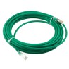 RS PRO Cat6 Ethernet Cable 10 m Green RJ45 Male to RJ45 Male F/UTP Low Smoke Zero Halogen 557-420