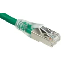 RS PRO Cat6 Ethernet Cable 10 m Green RJ45 Male to RJ45 Male F/UTP Low Smoke Zero Halogen 557-420
