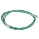 RS PRO Cat6 Ethernet Cable 2 m Green RJ45 Male to RJ45 Male F/UTP Low Smoke Zero Halogen 557-436