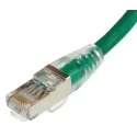 RS PRO Cat6 Ethernet Cable 2 m Green RJ45 Male to RJ45 Male F/UTP Low Smoke Zero Halogen 557-436
