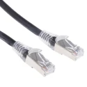 RS PRO Cat6 Ethernet Cable 5 m Low Smoke Zero Halogen Black RJ45 Male to RJ45 Male 557-424