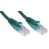 RS PRO Cat5e Ethernet Cable 1 m Green RJ45 Male to RJ45 Male U/UTP PVC 557-468