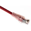 RS PRO Cat5e Ethernet Cable, 0.5 m Length, Red RJ45 Male to RJ45 Male U/UTP PVC Jacket 30V 557-458