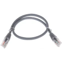 RS PRO Cat5e Ethernet Cable 0.5 m Grey RJ45 Male to RJ45 Male U/UTP Low Smoke Zero Halogen 557-503