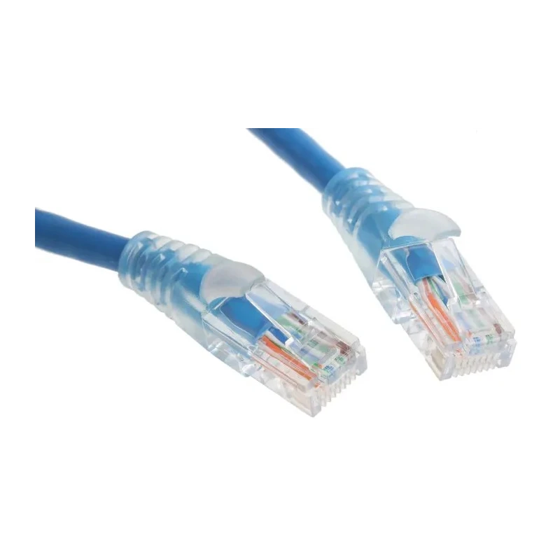 RS PRO Cat5e Ethernet Cable 1 m Blue RJ45 Male to RJ45 Male U/UTP PVC 557-480