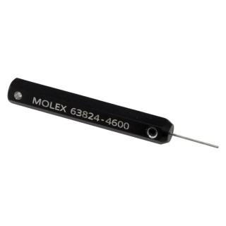 Molex Extraction Tool with Hexagonal Handle for Crimp Contact 20/26 AWG, Series 638244 638244600