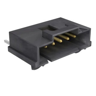 Molex SL Series Right Angle Surface PCB Header 6 Contacts 2.54 mm Pitch 1 Row Shrouded 15912065