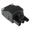 Wieland ST18 Series 3-Pole Cable Connector Male Screw Terminal 250V 16A IP20 ST18
