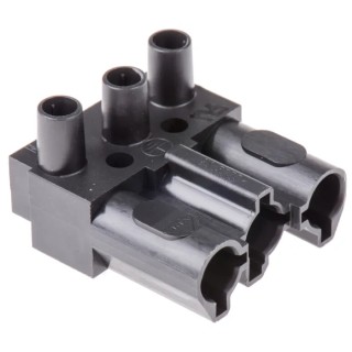 Wieland ST18 Series Cable Connector Female Screw Termination 3-Pole 16A 250V IP20 2.5mm² Wire Size ST18