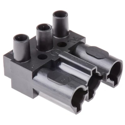 Wieland ST18 Series Cable Connector Female Screw Termination 3-Pole 16A 250V IP20 2.5mm² Wire Size ST18