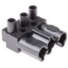 Wieland ST18 Series Cable Connector Female Screw Termination 3-Pole 16A 250V IP20 2.5mm² Wire Size ST18