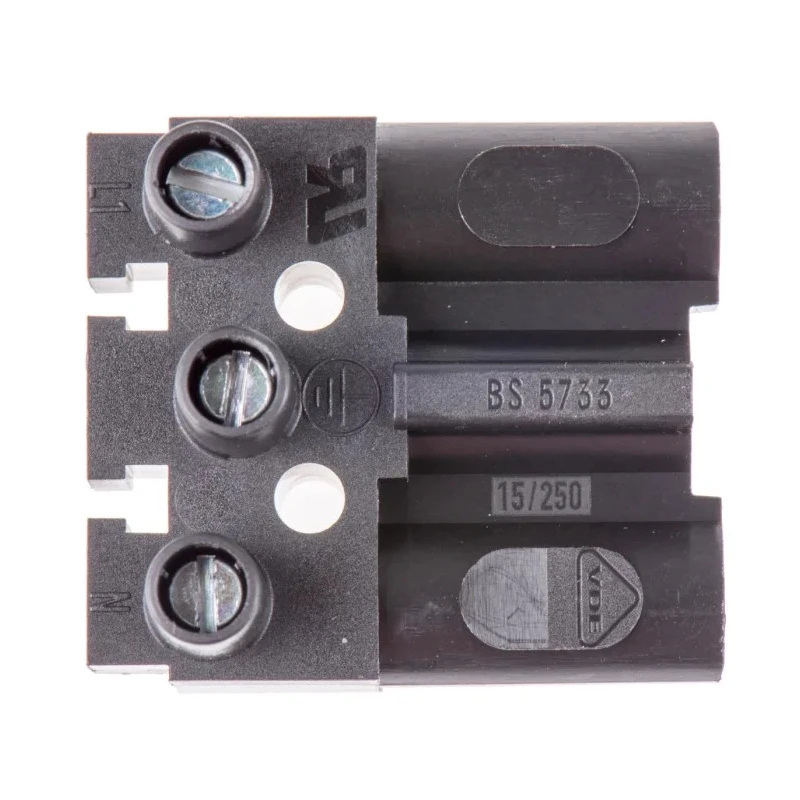 Wieland ST18 Series Cable Connector Female Screw Termination 3-Pole 16A 250V IP20 2.5mm² Wire Size ST18