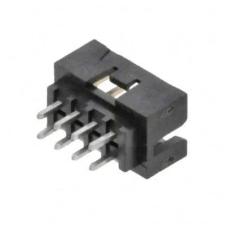 Molex Milli-Grid Series Vertical Through Hole PCB Header, 8 Contacts, 2 mm Pitch, 2 Row, Shrouded 878310842