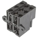 Wieland ST18 Series 5-Pole Male/Female Distribution Block, 16A, 5-Way, 400V, IP20 93.030.5153.0