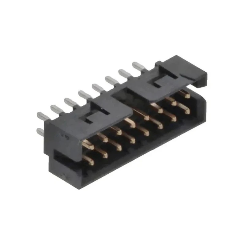Molex Milli-Grid Series Vertical Through Hole PCB Header 16 Contacts 2 mm Pitch 2 Row Shrouded 878311619