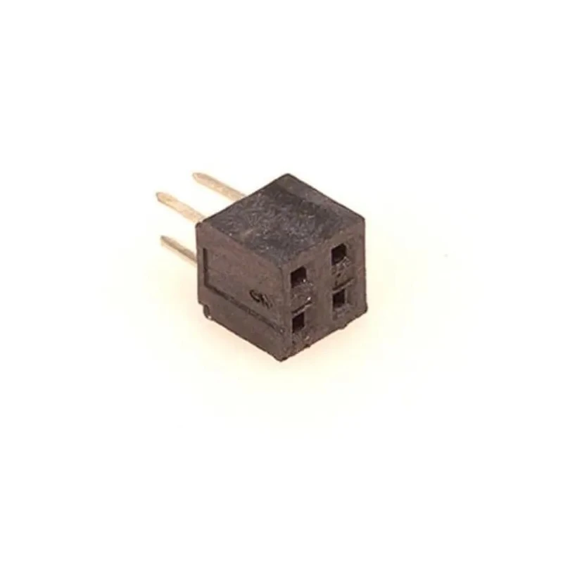 Molex 79107 Series Vertical Through Hole PCB Connector 4-Contact 2 Row 2 mm Pitch Solder 791077001