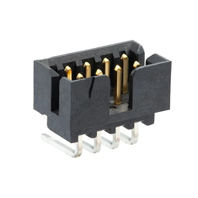 Molex Milli-Grid Series Right Angle Through Hole PCB Header 6 Contacts 2 mm Pitch 2 Row Shrouded 878330631