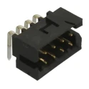 Molex Milli-Grid Series Right Angle Through Hole PCB Header, 8 Contacts, 2 mm Pitch, 2 Rows, Shrouded, Nylon 878330831