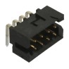 Molex Milli-Grid Series Right Angle Through Hole PCB Header, 8 Contacts, 2 mm Pitch, 2 Rows, Shrouded, Nylon 878330831