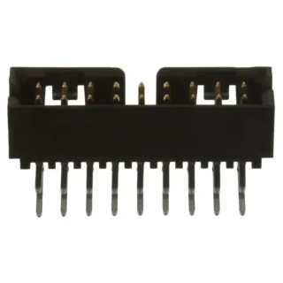 Molex Milli-Grid Series Right Angle Through Hole PCB Header 18 Contacts 2 mm Pitch 2 Row Shrouded 878331820