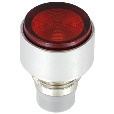 Sloan Panel Mount Indicator Lens Rectangular Style Red 877000KR100000